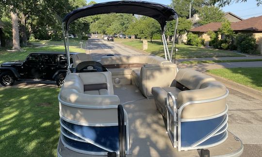 Location de pontons Sun Tracker 2019 sur le lac Texoma ! Minimum de 3 jours !