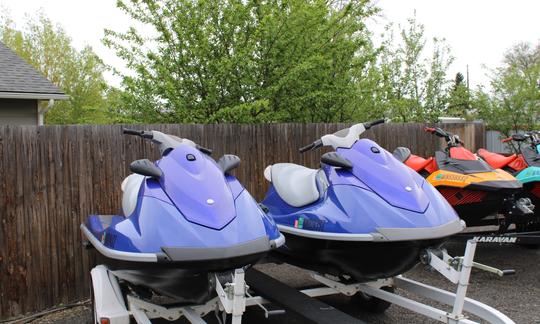 Alquiler de dos motos acuáticas Yamaha Waverunner en POST FALLS, Spokane, Coeur d'Alene