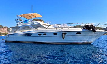 Spacious Princess 56 Motor Yacht Charter in Mugla, Turkey