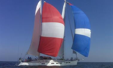 Sail with us aboard our 64’ sailing yacht Artemis. Gloucester MA. Meal included!