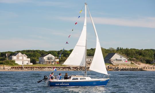 22ft Catalina Daysailer Boat Rental in Montauk, New York