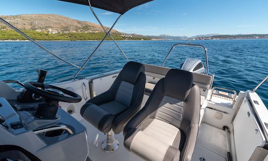 Jeanneau Cap Camarat 6.5 Deckboat Rental in Split, Split-Dalmatia County