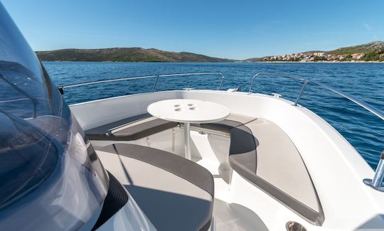 Jeanneau Cap Camarat 6.5 Deckboat Rental in Split, Split-Dalmatia County