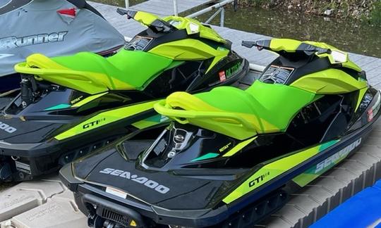 2019 SeaDoo GTI 155 JetSki's for rent at Grand Lake in Oklahoma