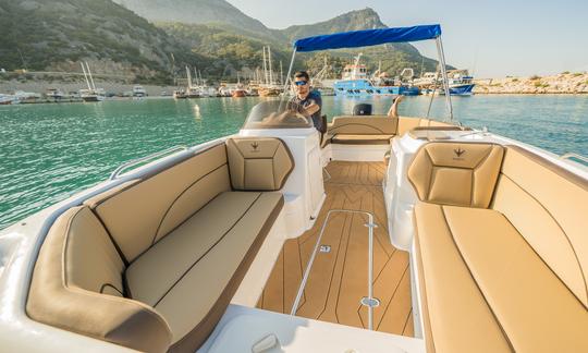 Alestar Promax 22' Deck Boat Rental in Dubrovnik, Dubrovnik-Neretva County