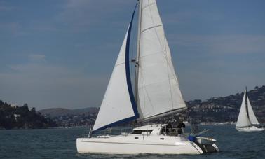 35' Cruising Catamaran on San Francisco Bay