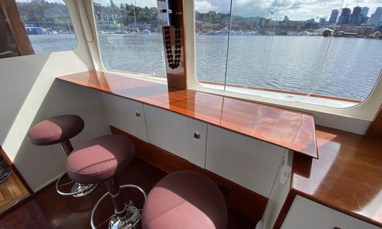 Fully Restored Classic Beauty 48ft Huckins Fairform Flyer Motor Yacht