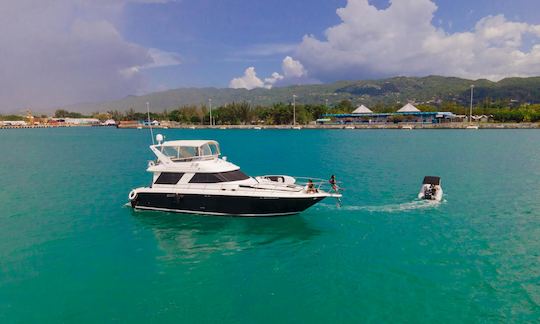 Iate ultraluxuoso Sea Ray Sedan de 55 pés em Montego Bay, Jamaica! Passeios privados!