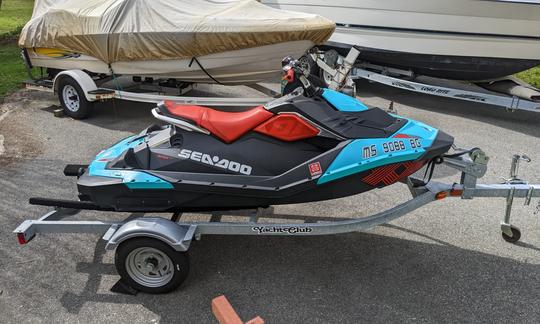 Sea-Doo Spark Trixx, 2 seater for rent on Moose Pond