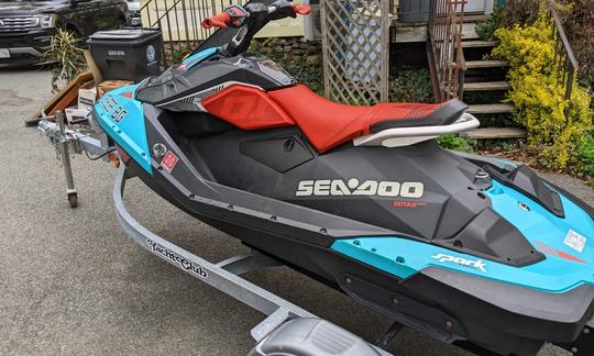 Sea-Doo Spark Trixx, 2 seater for rent on Moose Pond