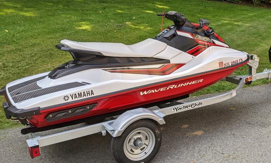 Yamaha Waverunner EX Sport, 3 places sur Moose Pond