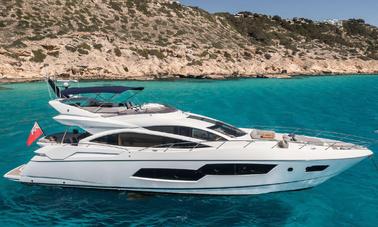 Aluguel de iates Sunseeker 80 Sport Power Mega em Mônaco