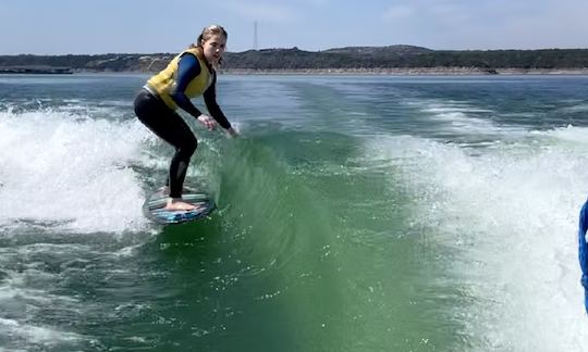 "Gas Included" Super Air Nautique G23 Wakesurf Rental in Lake Lewisville, Texas