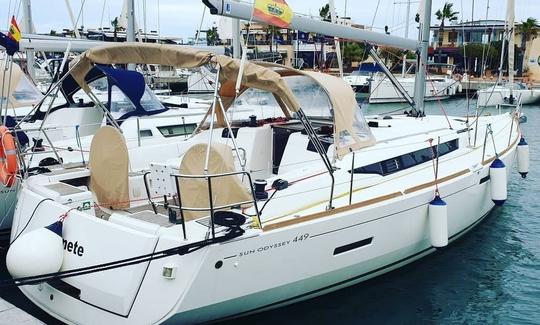 Velero Jeanneau So 449 para alquilar en Menorca, Illes Balears