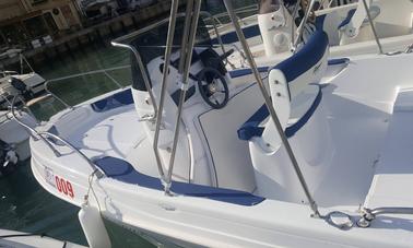 Blumax 009 Deck Boat for Rent in Castellammare del Golfo, Italy