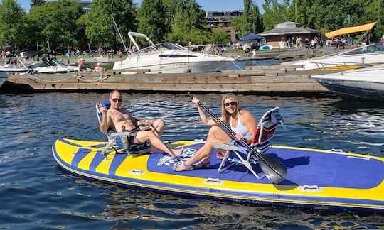 Gigantic  Oversized 17' Paddle Board Rental in Kirkland, Washington!!!