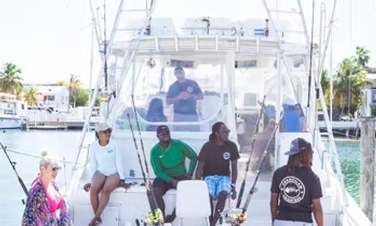 Half Day Custom Charter on "Shady Grady" Turks & Caicos Islands