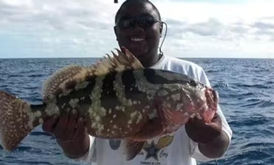 Half-Day Reef Fishing Charter on “Shady Grady” Turks & Caicos Islands