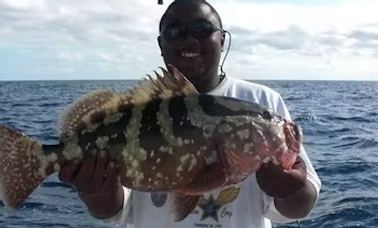 Carta de pesca de recife de 6 horas nas Ilhas Turks e Caicos “Shady Grady”