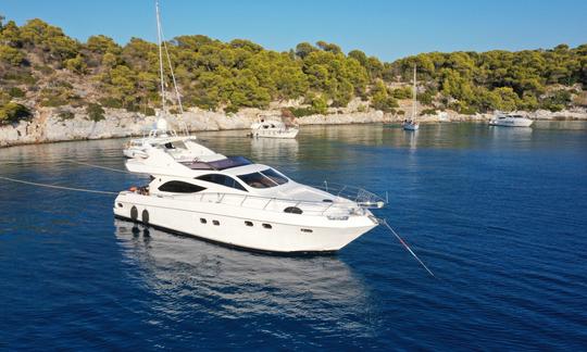 M/y Lady L  Altamar 64 Motor Yacht Rental in Elliniko, Greece