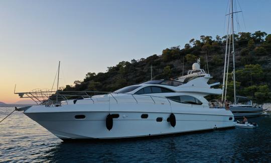 M/y Lady L  Altamar 64 Motor Yacht Rental in Elliniko, Greece