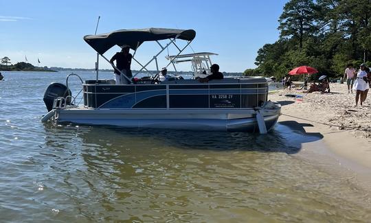 Luxury Pontoon tours Serving Broad Bay Va Beach and Waterside Norfolk