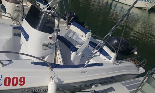 Blumax 009 Deck Boat for Rent in Castellammare del Golfo, Italy