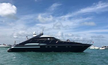 70ft Luxury Viking Princess Mega Yacht for Charter in North Bay Village