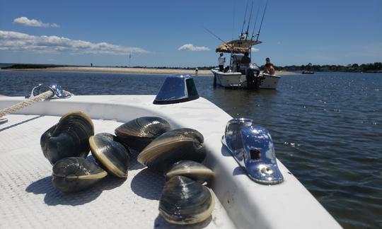 Secluded Island coves and do some clam digging!