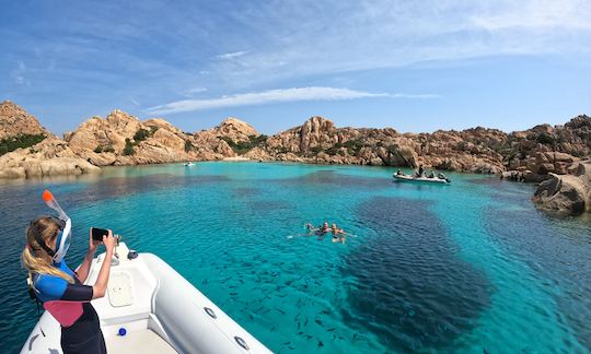 Charter a Rigid Inflatble Boat in Palau, Italy