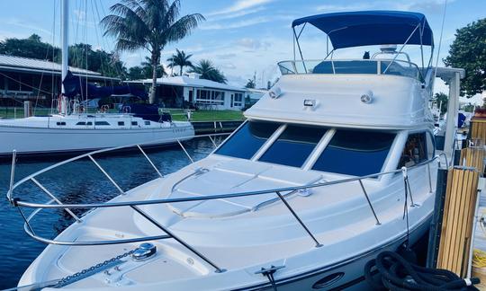 Beautiful Flybridge Yacht- CAPTAIN&FUEL INCLUDED in Fort Lauderdale, Florida