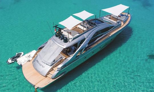 Charter the ''Beyond'' Pershing 8x Power Mega Yacht in Eivissa, Illes Balears