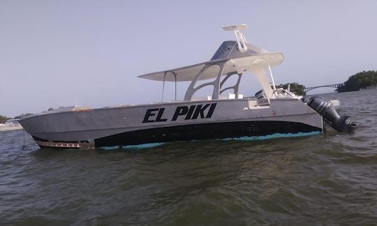 🤩🥳 Catamarán a motor para 18 personas listo para alquilar en Samaná 🤩🥳