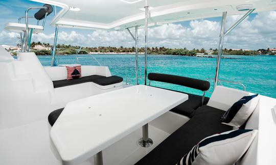 44' Leopard Catamaran All-Inclusive Charter in Playa del Carmen.