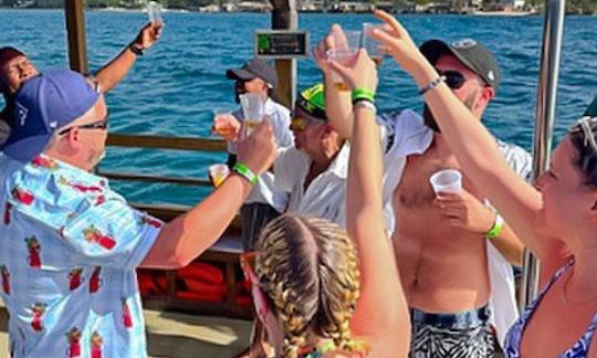 PARTY Day Cruise Aboard 50' Tiki Catamaran in Jamaica! $90 USD per person