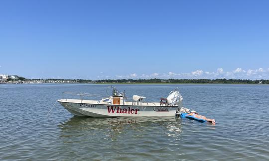 17' Boston Whaler Bay Boat in Wrightsville Beach (Licensed Captain Included)