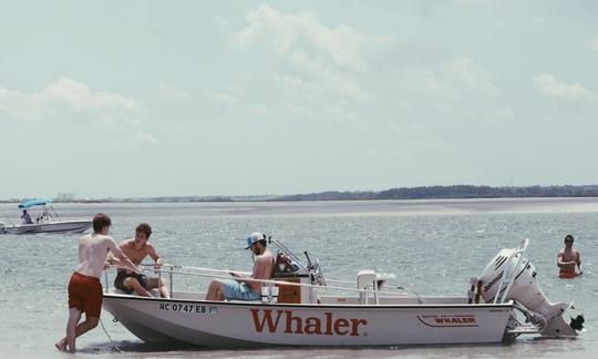 17' Boston Whaler Bay Boat in Wrightsville Beach (Licensed Captain Included)