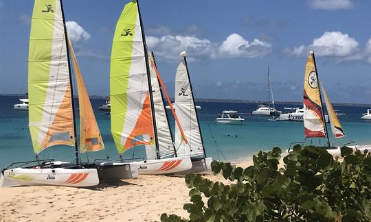 Viaje de vela y esnórquel HOBIE CAT 2021 de 3 horas para 2 personas con instructor