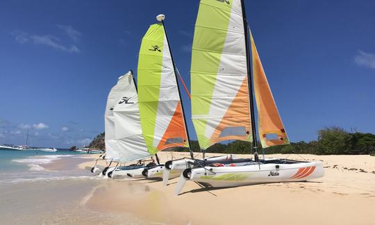 Viaje de vela y esnórquel HOBIE CAT 2021 de 3 horas para 2 personas con instructor