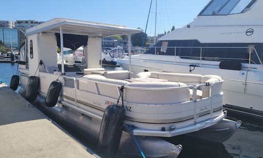 BATEAU PONTON DE FÊTE DE 30 PIEDS ! 