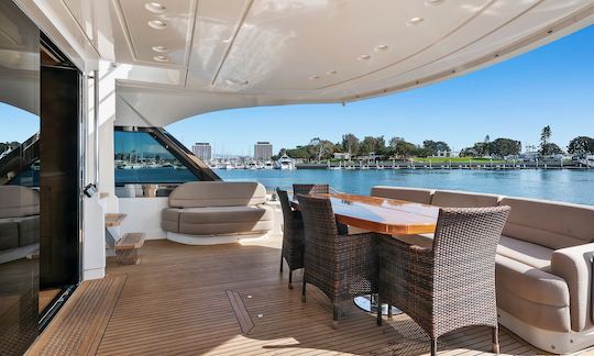 76' Monte Carlo Flybridge Power Yacht in Marina del Rey