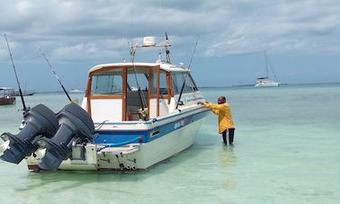 Pesca em alto mar em Zanzibar