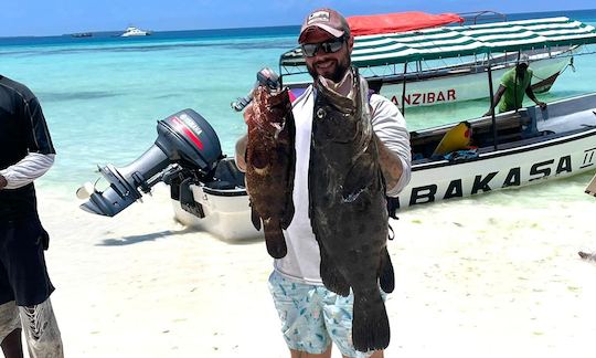 Pêche en haute mer à Zanzibar