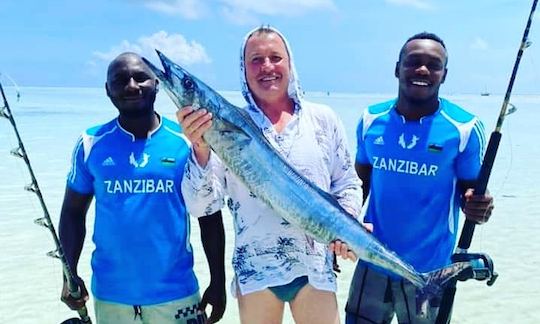 Pêche en haute mer à Zanzibar