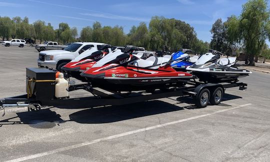 Yamaha Waverunners en alquiler cerca de Temecula. Tengo hasta 10 motos acuáticas. 