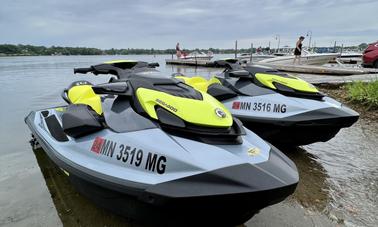 TWO 2022 Sea Doo GTI SE 130 Jet Ski Rental