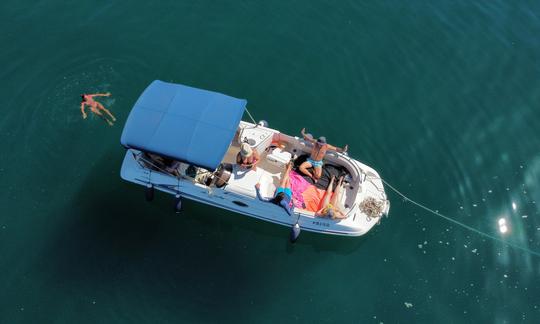 Searay 240 Sundeck Boat Rental in Marbella, Andalucía