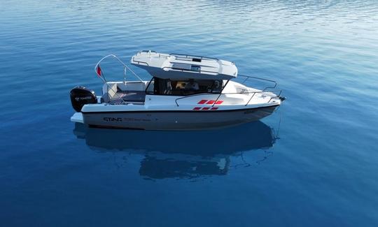 Sting 730 Fast Track (2022) Motor Yacht Rental in Muğla, Turkey