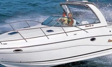 33ft Rinker Yacht Named Spectre - 13 passenger! - CRAZY LOUD STEREO, restroom