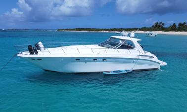 Impresionante yate Sea Ray Sundancer de 51 pies para alquilar